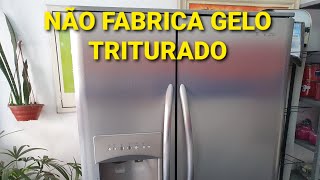 Side by side Electrolux não fábrica gelo !! Veja como resolver