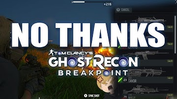 Rant - Ghost Recon Is Pushing Me To My Breaking Point