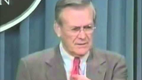 Donald Rumsfeld   Unknown Unknowns
