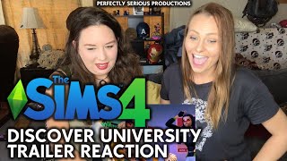 The Sims 4 Discover University: Official Reveal Trailer Reaction!!!