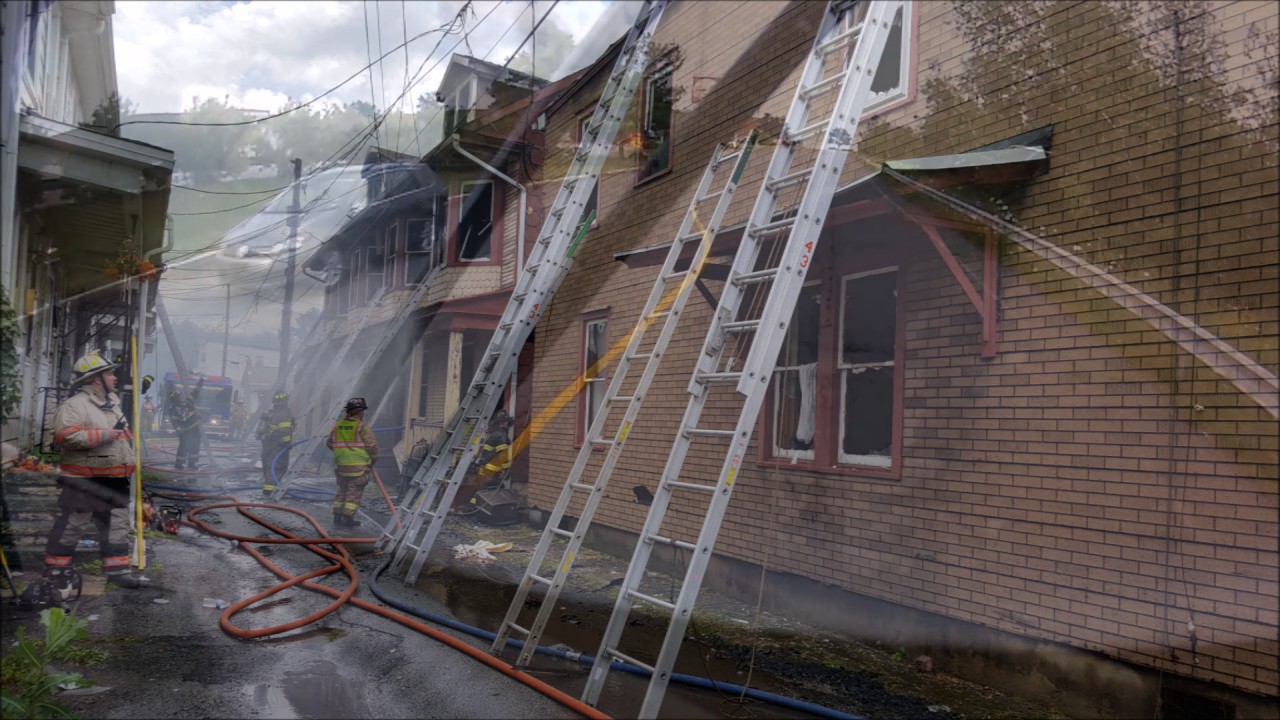 Frackville Fire 2016 YouTube