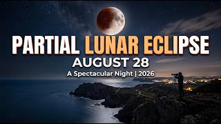 August 2026 partial lunar eclipse timelapse, taken on dwarf 3 smartscope. 28 August 2026 Partial Lunar Eclipse Timelapse
