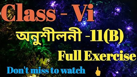Class 6 Math Ex -11(B) Solution in Assamese / Sankardev Sishu Niketan / Babu