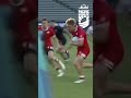 No look? No problem! 😮‍💨 #Rugby #Canada #Shorts