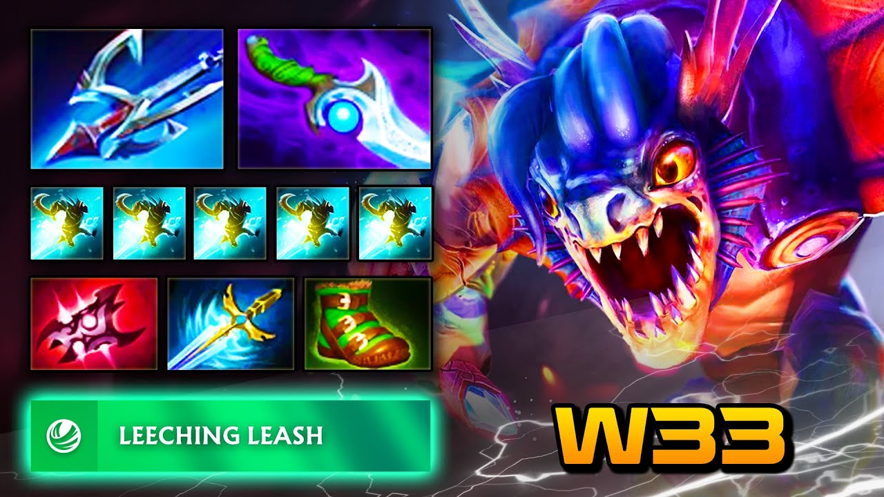 w33 SLARK Carry - Patch 7.37e | Full Gameplay Dota Class