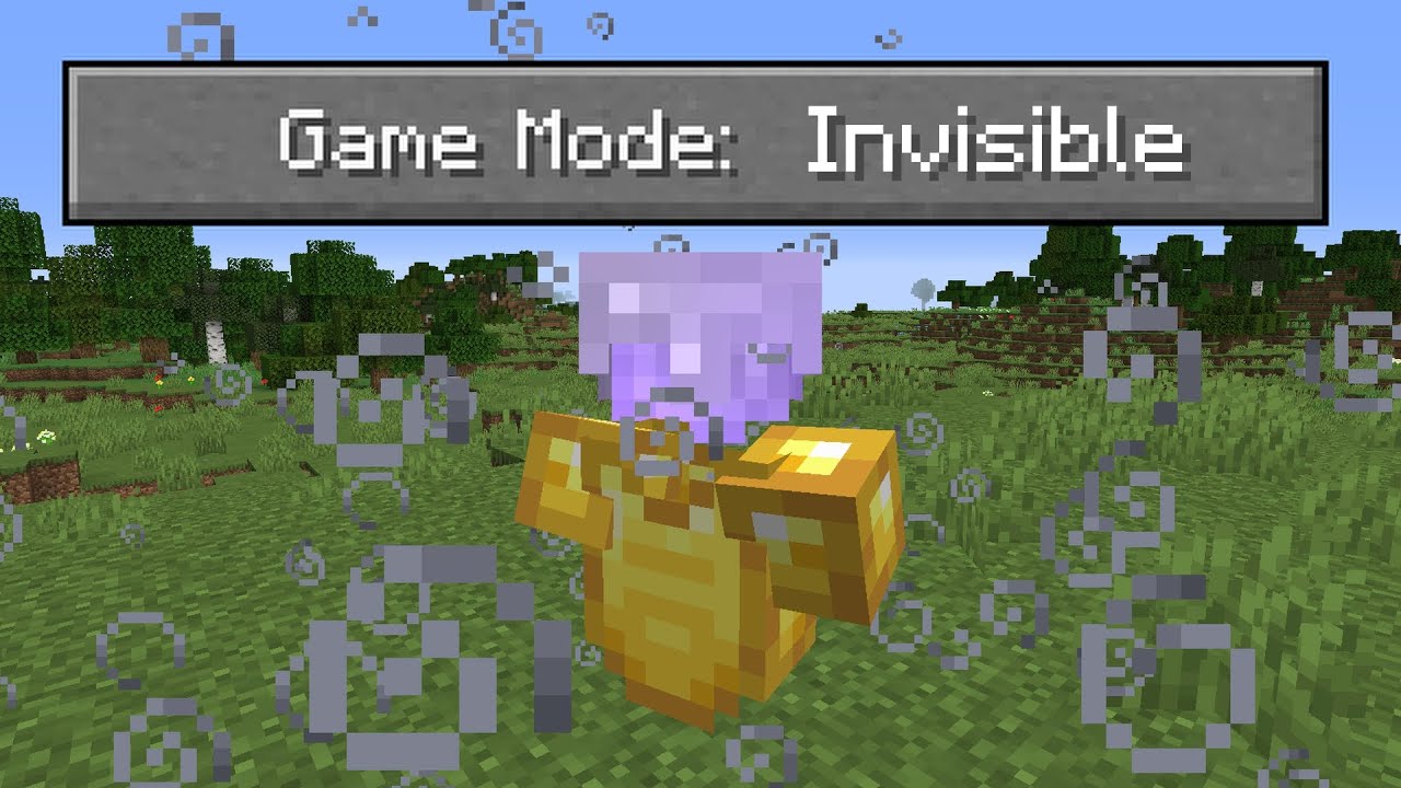 Beating Minecraft, but Mobs are Invisible... - YouTube