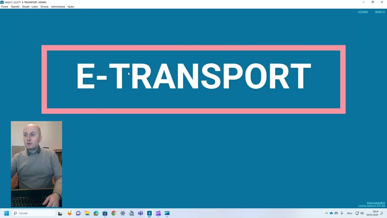 E-transport. Generare UIT