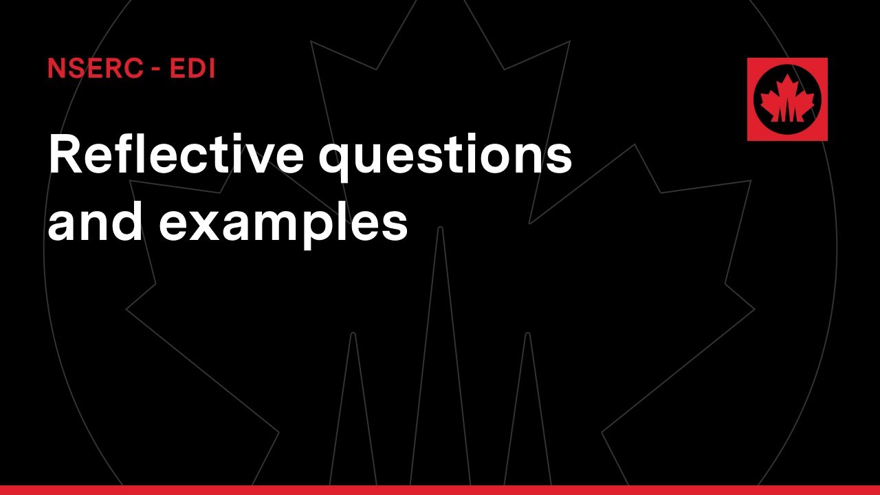 2 - Reflective questions and examples - YouTube