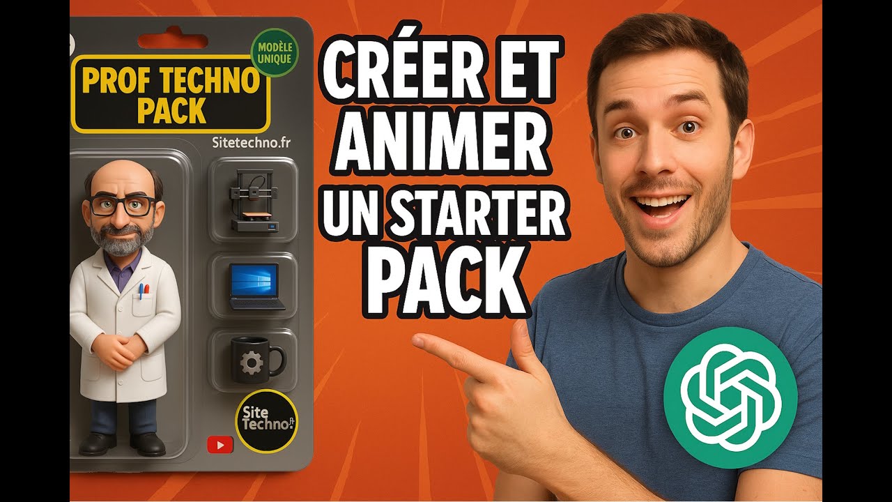 CREER et ANIMER ton STARTER PACK [tuto complet] - YouTube