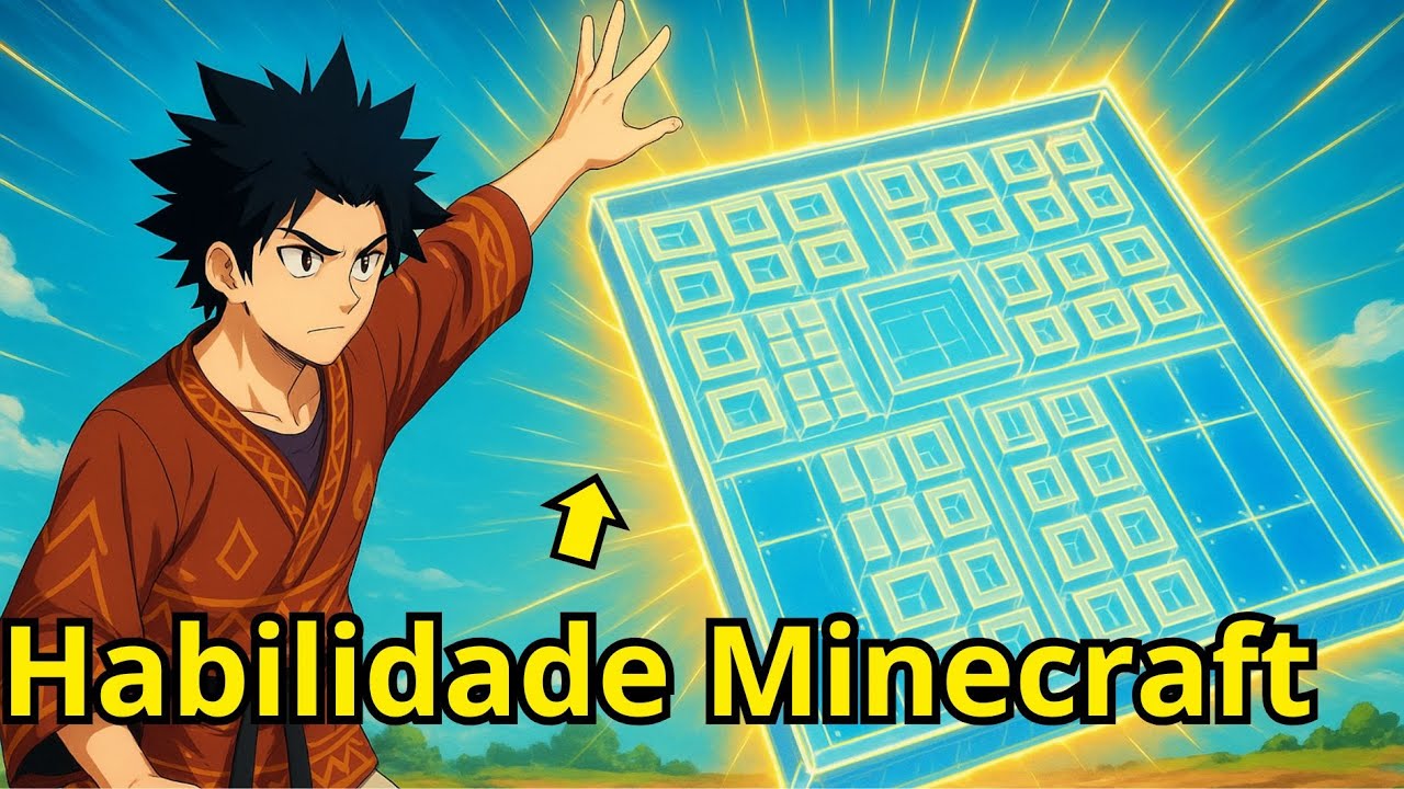 Transmigrou com SKILL minecraft, queria uma vida tranquila, mas construiu um império | Recap Mangá