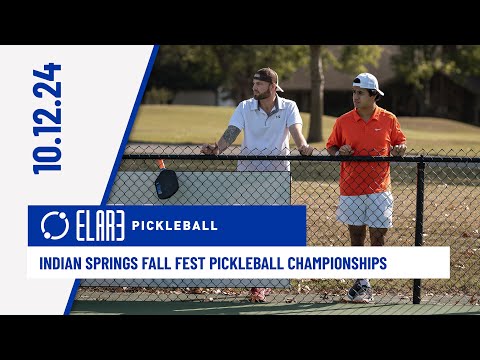 Indian Springs Fall Fest Pickleball Championships | Elare Pickleball