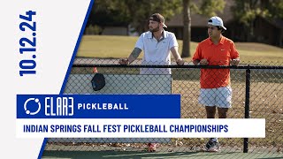 Indian Springs Fall Fest Pickleball Championships | Elare Pickleball