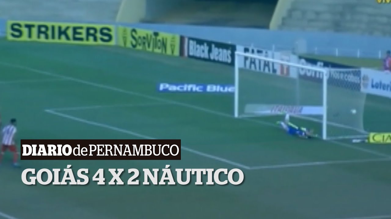 Goiás vence o Náutico de virada pernambuco map