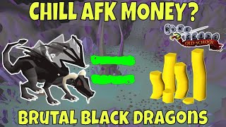 Killing Brutal Black Dragons For 1 Hour | OSRS Money Making