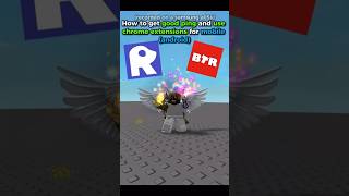 How to get low ping on mobile! (android) | Roblox #roblox #shorts #ping #free #tutorial #mobile