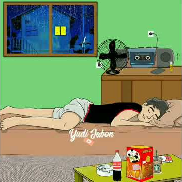 Story WA Animasi | Lagi Tidur
