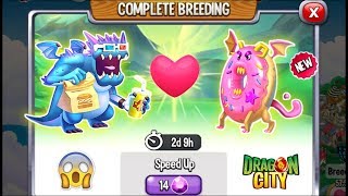 Dragon City Binge Dragon Vs Doughnut Dragon Exclusive Breeding