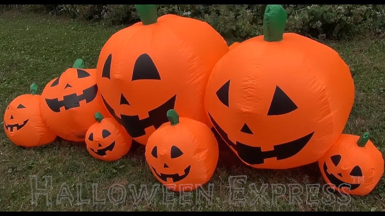 Inflatable PumpkinPatch YouTube