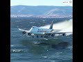 Impossible landing boeing 747 at gibraltar airport shorts