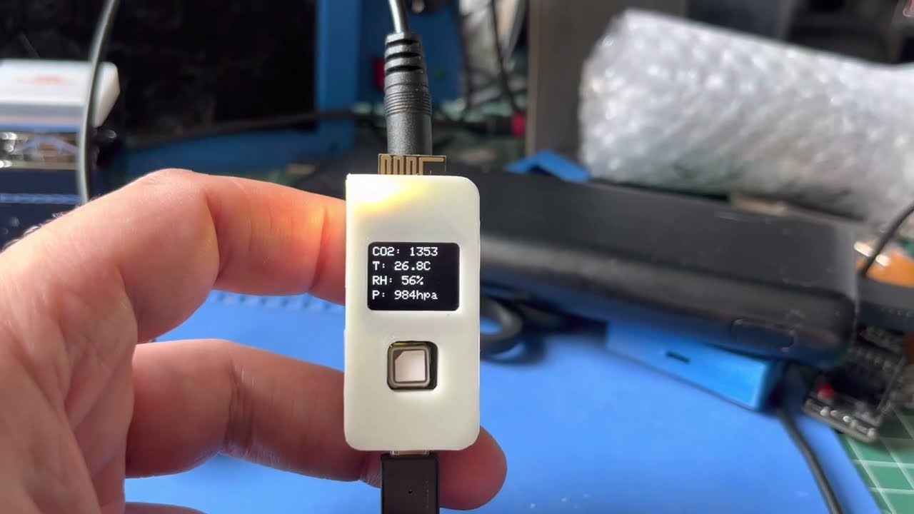 Sensirion SCD40 CO2 sensor units for makers: M5Stack UNIT CO2 and