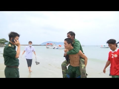 Video Cứu nạn 7 ngư dân gặp nạn trên biển Côn Đảo - youtube