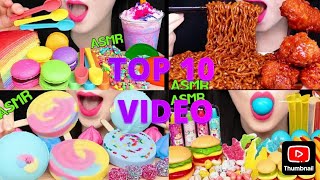 Jane asmr top 10 most viewed video