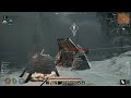 ASMR Fireplace in the Winter Storm (Build up to the end of the storm) - ASKA
