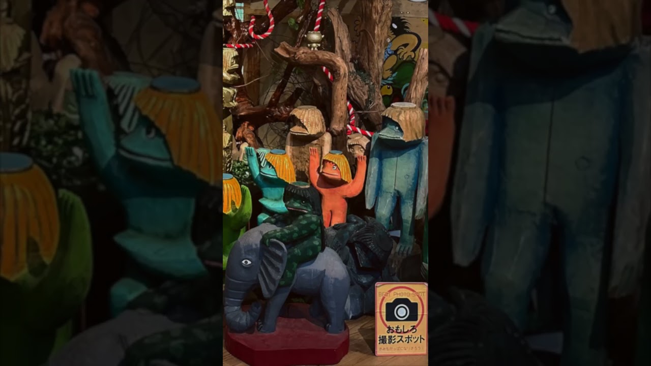 1minute tour in Kaiyodo Kappakan - Shimantogawa, Kochi, Japan  海洋堂かっぱ館