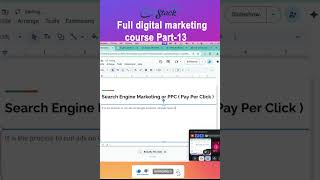 Part 13 Search Engine Marketing Tutorial 🔥 | Paid Ads Explained Simply