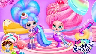 Candylocks Hair Salon - Style Cotton Candy Hair - TutoTOONS Games screenshot 5