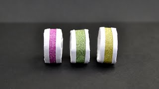 Easy PAPER RING | Colored Origami | Tutorial DIY by ColorMania