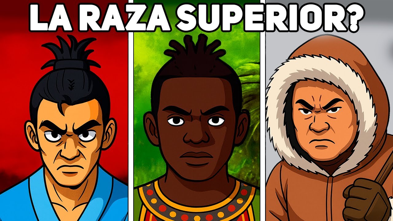 ¿Por qué ser Blanco es Mejor? Las 5 Razas y sus Ventajas Evolutivas