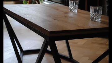 Geometric Coffee Table Build - Part 2 Making the Reclaimed Oak Top