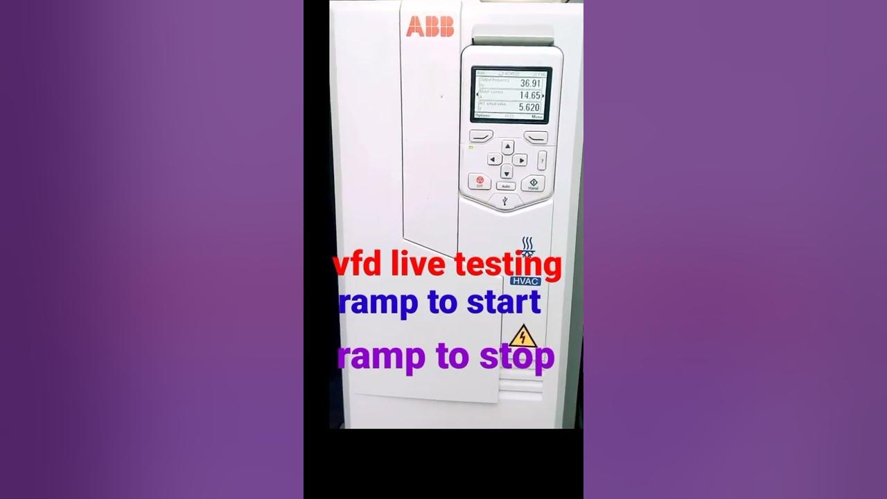 shorts video Abb vfd parameter setting abb vfd YouTube