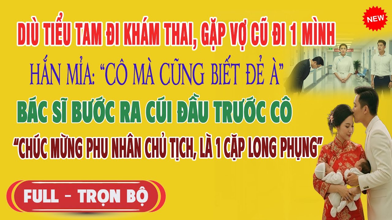 ♥️ Dìu Tiểu Tam Đi Khám Thai, Gặp Vợ Cũ Đi 1 Mình Hắn Mỉa: