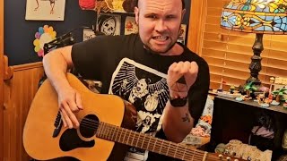 Nine Inch Nails - Wish (Acoustic + Vocal Cover by Casey Klein)