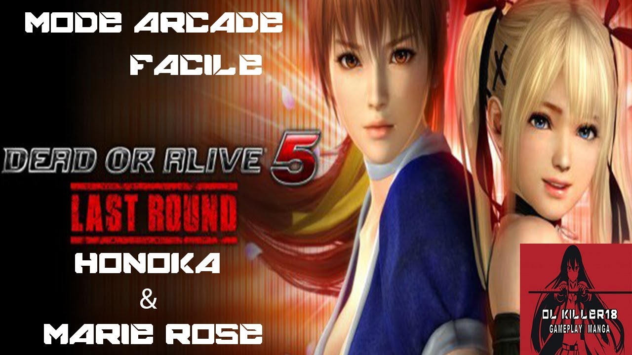 DEAD OR ALIVE 5 Last Round : Mode arcade, Honoka & Marie Rose