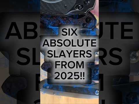 6 Killer EDC Knives! Amazing Year