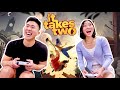 COUPLE VLOG | we play IT TAKES TWO and it gets.. intense *lots of screaming*