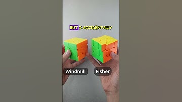A big mistake..😬 windmill and fisher rubiks cubes