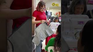 Janome y Casa Díaz  - Taller de costura delantal infantil