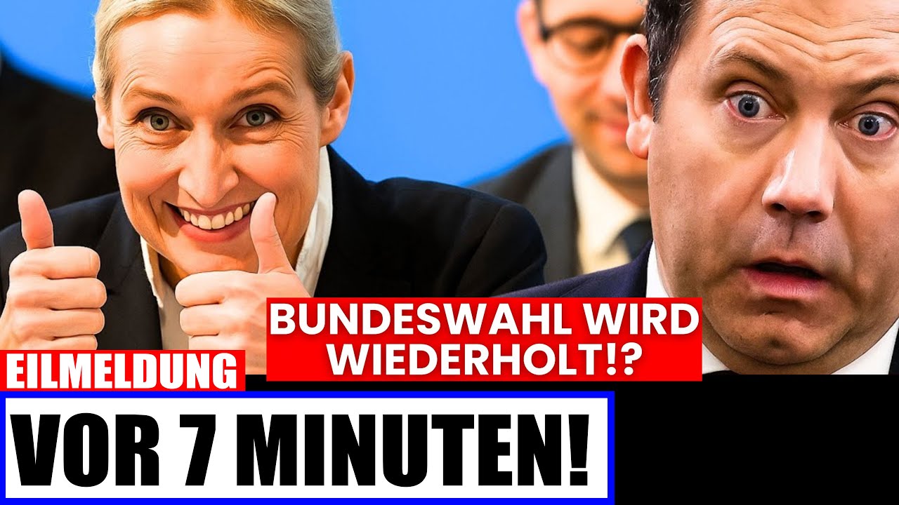 WAHL-BEBEN! 🚨 BUNDESTAG-NEUAUSZÄHLUNG FIX? AFD-VIDEO SCHLÄGT EIN WIE EINE BOMBE!
