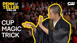 Japanese Magician Performs Ball Cup Magic Tricks | Penn & Teller: Fool Us | The CW