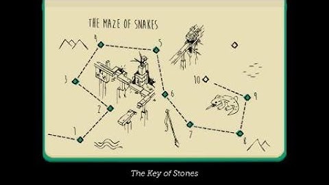 Lara Croft GO: The Maze of Snakes: Cold-Blooded Cliff.