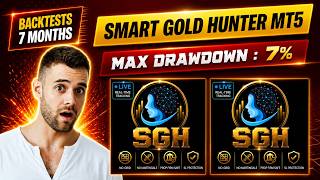 Smart Gold Hunter EA MT5 Review | Balance drawdown 7% | FX STORE EA Smart Gold Hunter EA MT5 Review | Balance drawdown 7% | FX STORE EA