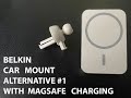 BELKIN Car Mount Magsafe alternative #1 with Qi charging!