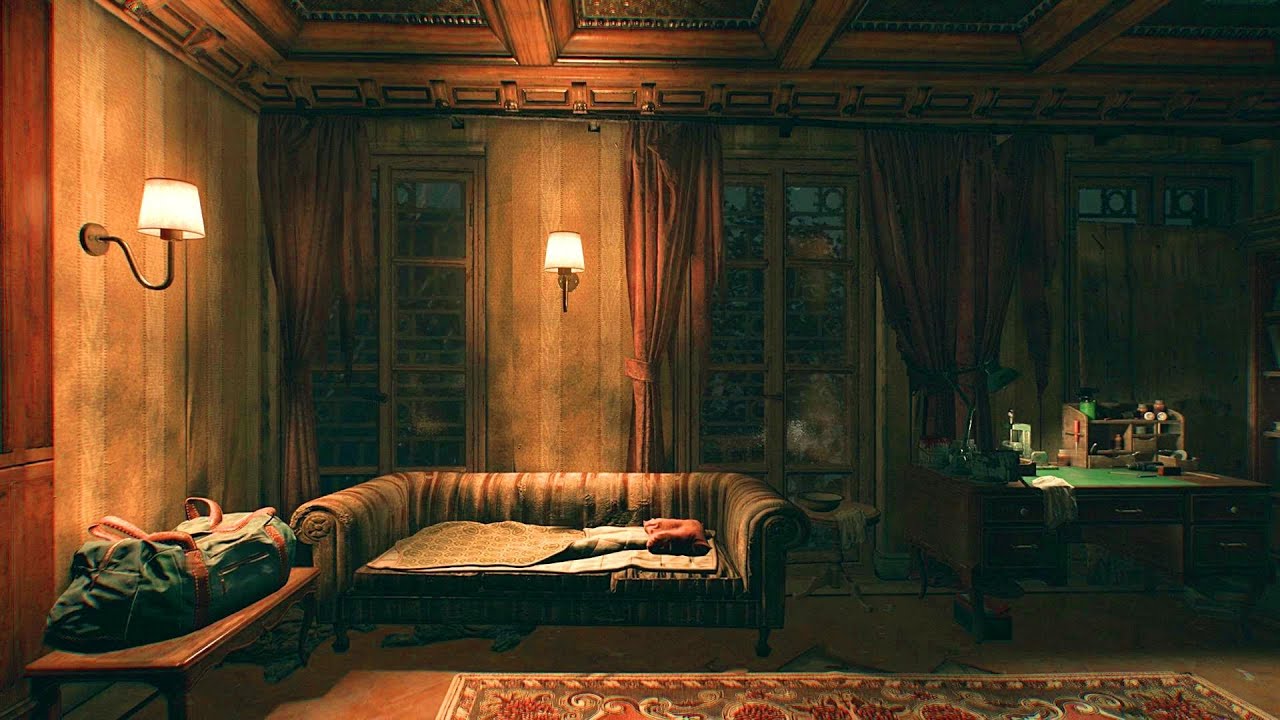 Cozy Safe House In A Thunderstorm | Dying Light: The Beast ASMR