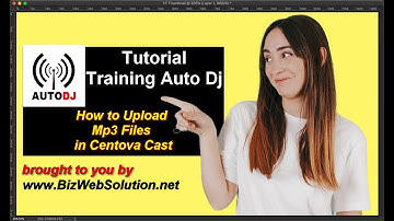How to Upload Mp3 Files in Centova Cast Autodj panel | Tutorial Training Centova Cast