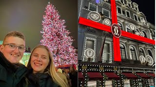 Christmas Shopping In London! Festive Decorations \& AMAZING Lights!