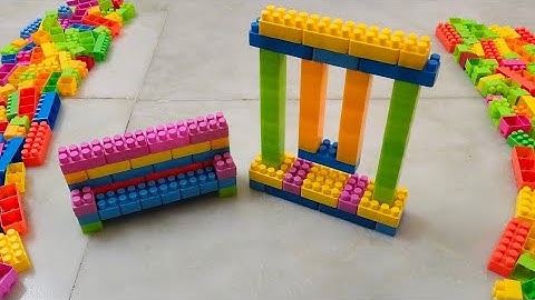 Satisfying DIY Sofa ASMR/ Building Blocks/block game/lego building blocks #asmr#buildingblocks#lego
